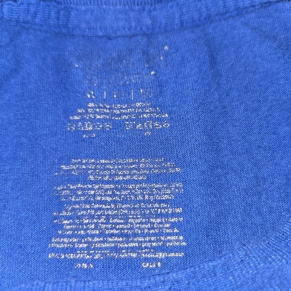 Chicago Cubs World Champions 1908 2016 Logo Blue Men's‎ Tee Shirt Size - Picture 3 of 5